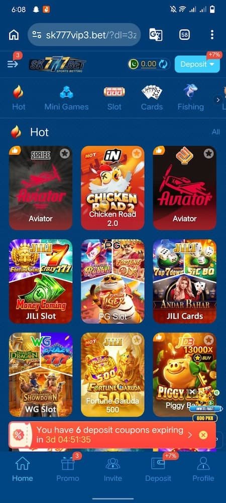 SK777 Game Download